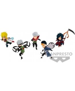 Banpresto Naruto Shippuden Naruto99 vol.2 Maailmanlaajuinen keräilyfiguuri, 7 cm