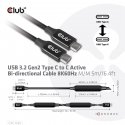 CLUB3D CAC-1535 USB kabelis USB 3.2 Gen 2 (3.1 Gen 2) 5 m USB C Melns CLUB3D CAC-1535 USB kabelis USB 3.2 Gen 2 (3.1 Gen 2) 5 m USB C Melns