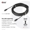 CLUB3D CAC-1535 USB kabelis USB 3.2 Gen 2 (3.1 Gen 2) 5 m USB C Melns CLUB3D CAC-1535 USB kabelis USB 3.2 Gen 2 (3.1 Gen 2) 5 m USB C Melns