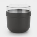 Brabantia Make & Take Pusdienu konteiners 0,5 L Plastmasa Pelēks 1 pcs Brabantia Make & Take Pusdienu konteiners 0,5 L Plastmasa Pelēks 1 pcs