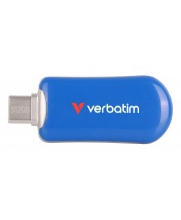 Verbatim 30235 USB atmintukas 512 GB C tipo USB 3.2 Gen 1 (3.1 Gen 1) Mėlyna