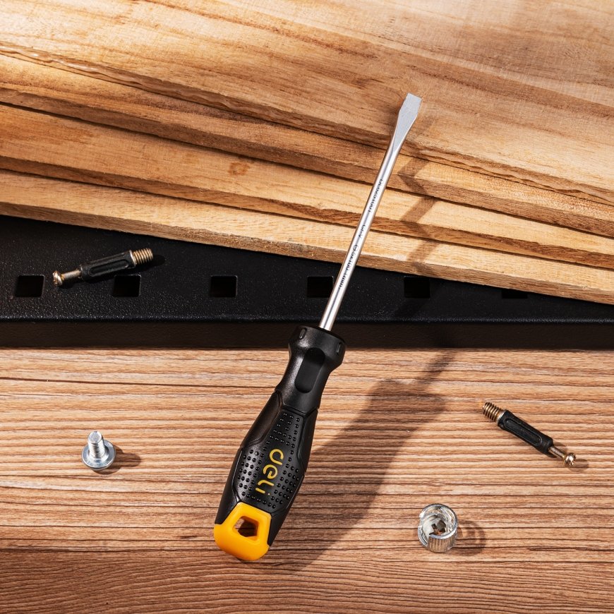 Deli Tools EDL6251001 käsikäyttöinen ruuvimeisseli Yksittäinen Tasapäinen ruuvimeisseli – 4