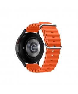 Forcell FS01 Samsung watch 20mm Orange Silicone strap