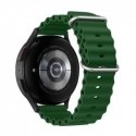 Forcell FS01 Samsung watch 20mm Orange Silicone strap