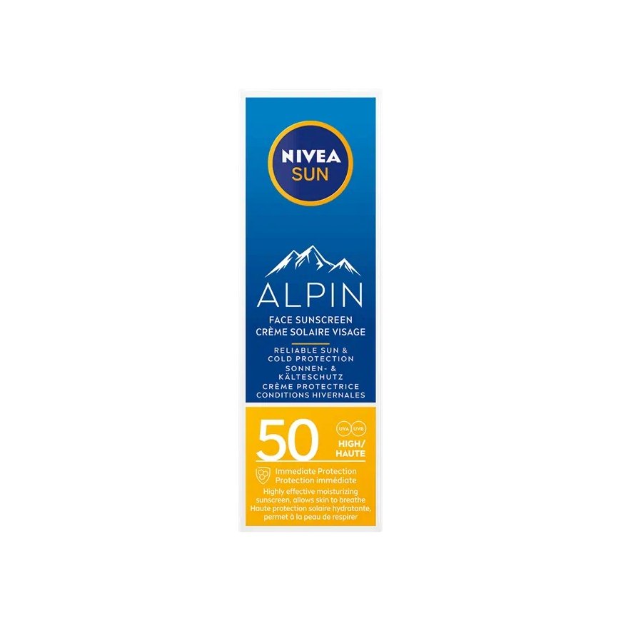 NIVEA 9005800341866 sauļošanās un pēcsauļošanās līdzeklis Pretiedeguma krēms Seja 50 Pieaugušajiem