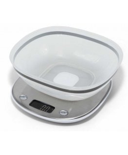 TERRAILLON 15254 Macaron+ Frosted & Bowl Electronic Kitchen Scale