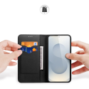 Dux Ducis Hivo -suojakuori Samsung S937 S25 Edgelle, musta Dux Ducis Hivo -suojakuori Samsung S937 S25 Edgelle, musta
