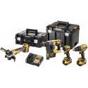 Yhdistelmäsarja DCD805+DCG405+DCH273+DCF850 18V 3x5.0Ah Dewalt [DCK429P3T-QW]