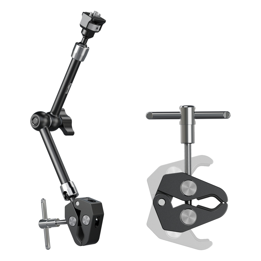 SmallRig 5311 Magic Arm with Crab-Shaped Clamp 11" – 5
