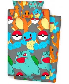 Patalynės komplektas Nintendo Pokemon sheets set bed 90cm