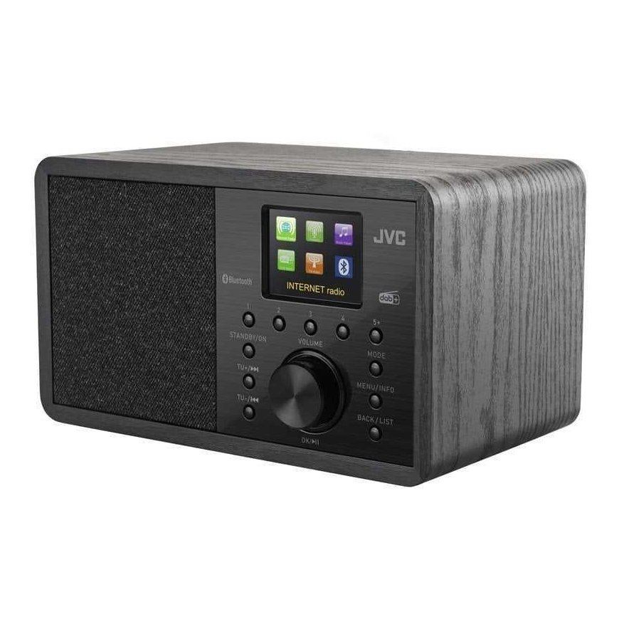 JVC RA-E814B-DAB, black