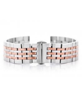 Gold Pacific Bracelet Model 4 silver rose gold 22mm