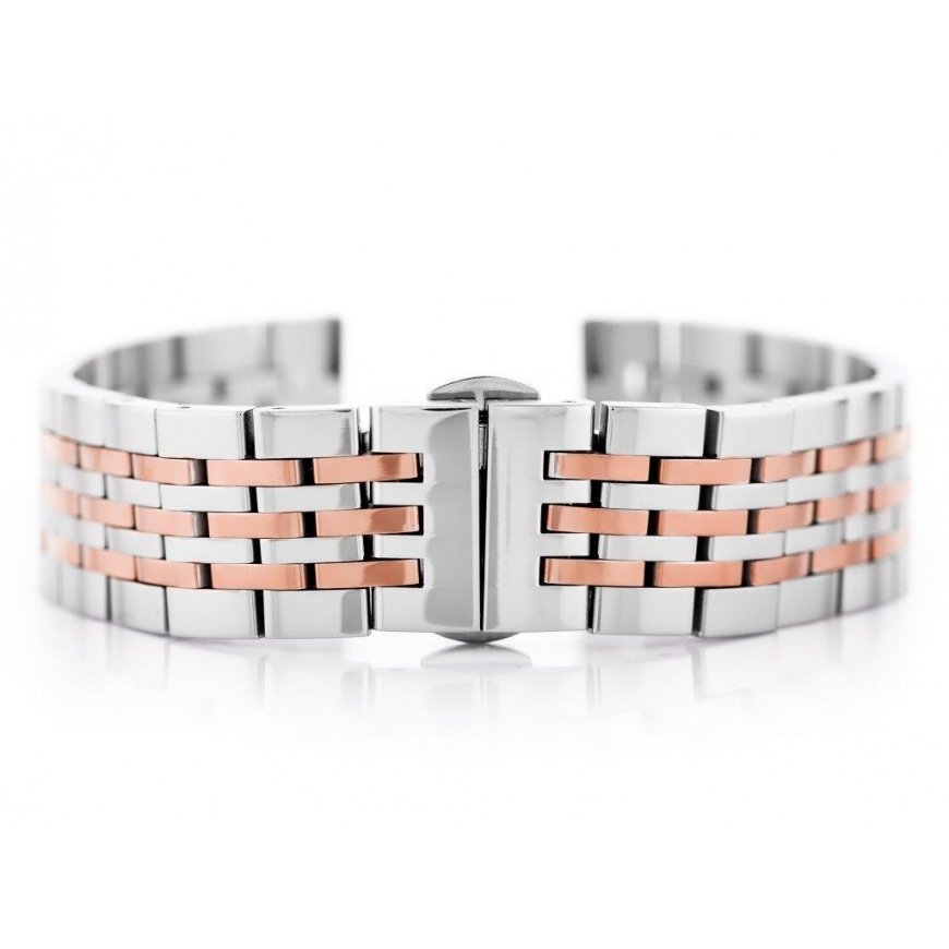 Gold Pacific Bracelet Model 4 silver rose gold 22mm