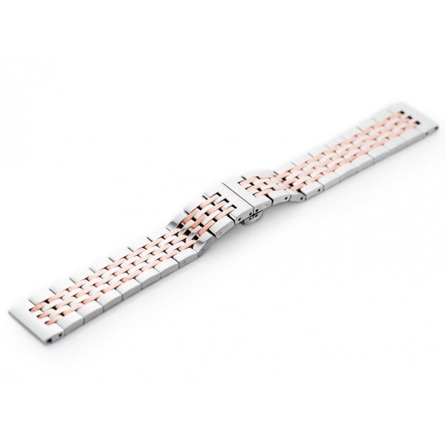 Gold Pacific Bracelet Model 4 silver rose gold 22mm – 2