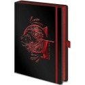 Pyramid Harry Potter Gryffindor Foil A5 užrašų knygutė Pyramid Harry Potter Gryffindor Foil A5 užrašų knygutė