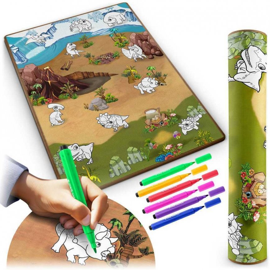 Ricokids Rolled foam painting mat 120