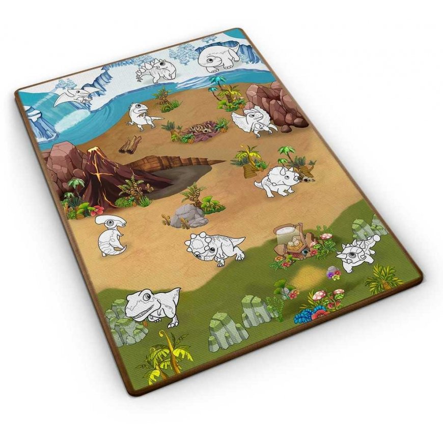 Rolled foam painting mat 120 x 90 x 0.3 cm Ricokids RK-344 – 3