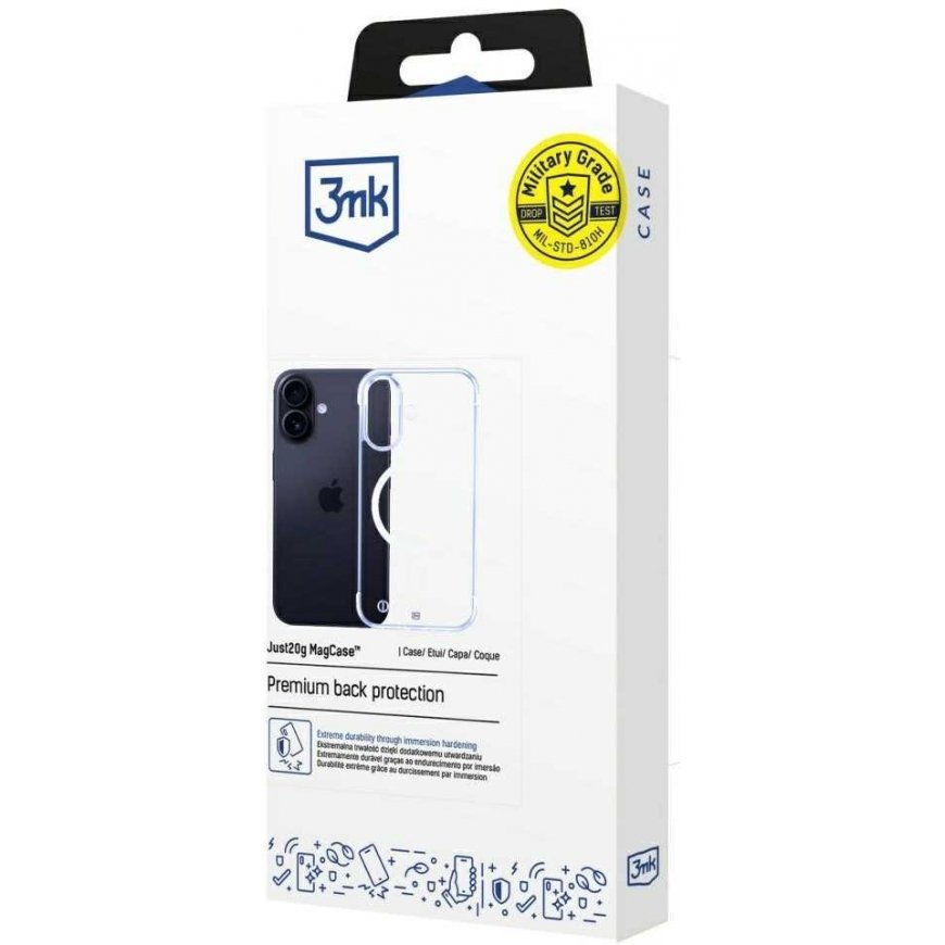Case 3MK Just20g MagCase for iPhone 16 Plus – 4