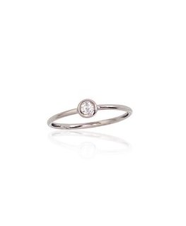 Brilio Silver Fine sidabrinis engagement ring RI021W