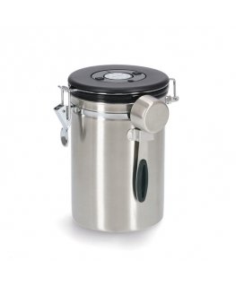 Zeller Present 27367 kitchen storage container Coffee container 1.7 L Plastic, Stainless steel