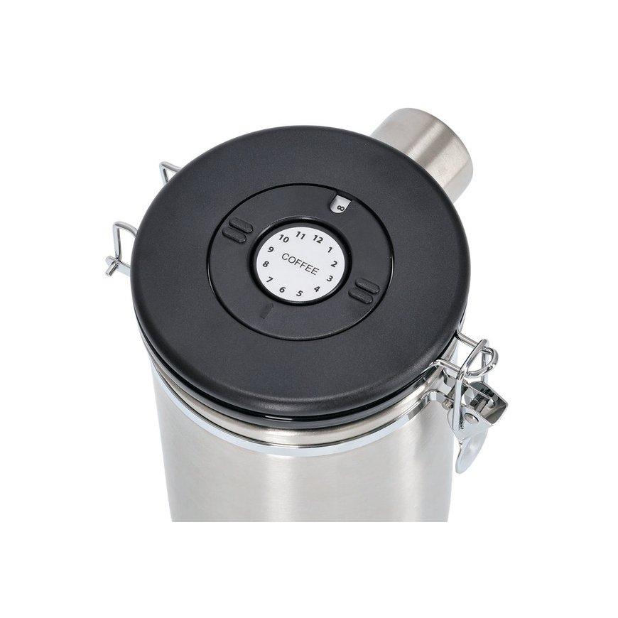 Zeller Present 27367 kitchen storage container Coffee container 1.7 L Plastic, Stainless steel – 4