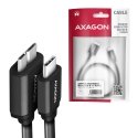Axagon BUMM3-CM10AB USB kabelis USB 3.2 Gen 1 (3.1 Gen 1) 1 m Micro-USB B USB C Juoda Axagon BUMM3-CM10AB USB kabelis USB 3.2 Gen 1 (3.1 Gen 1) 1 m Micro-USB B USB C Juoda