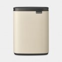 Brabantia Bo Waste Bin, 7L - Soft brownish yellow Brabantia Bo Waste Bin, 7L - Soft brownish yellow
