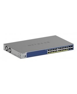 NETGEAR GS728TXP L2/L3 10G Ethernet (100/1000/10000) Maitinimas per Eternetą (PoE) Juoda