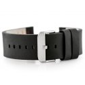 Pacific W39 black/red 22mm leather watch strap Pacific W39 black/red 22mm leather watch strap