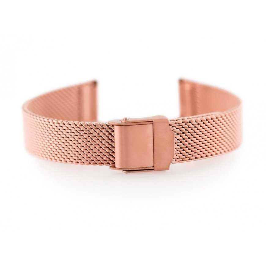 Inny Bracelet 302RG - HQ mesh - rose gold - 14mm