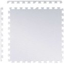 Large foam puzzle mat Ricokids 60x60cm 4 pcs. peach and white Large foam puzzle mat Ricokids 60x60cm 4 pcs. peach and white