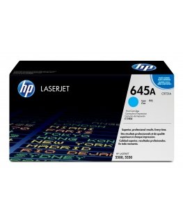 HP 645A -väriainekasetti, syaani, alkuperäinen, LaserJet