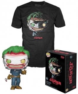 Funko POP-figuuri ja t-paita DC Comics The Joker Exclusive M