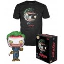 Funko POP-figuuri ja t-paita DC Comics The Joker Exclusive M Funko POP-figuuri ja t-paita DC Comics The Joker Exclusive M