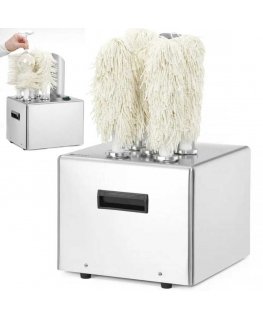 Hendi Electric glass polishing machine for windows, up to 330 glasses/hour, 1350 W