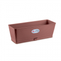 Stefanplast Flower box Liberty 50x18x16cm brown Stefanplast Flower box Liberty 50x18x16cm brown