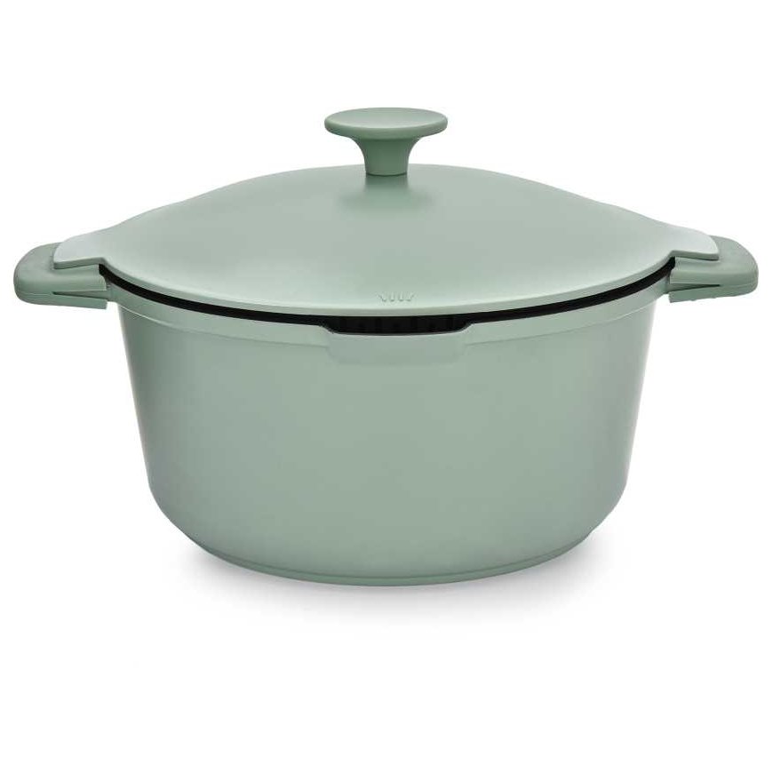 Qualum Basic -pinnoitettu ruukku kannella, saniainen, 24 cm, AMBITION – 2