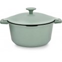 Qualum Basic coated pot with lid Fern 24 cm AMBITION Qualum Basic coated pot with lid Fern 24 cm AMBITION