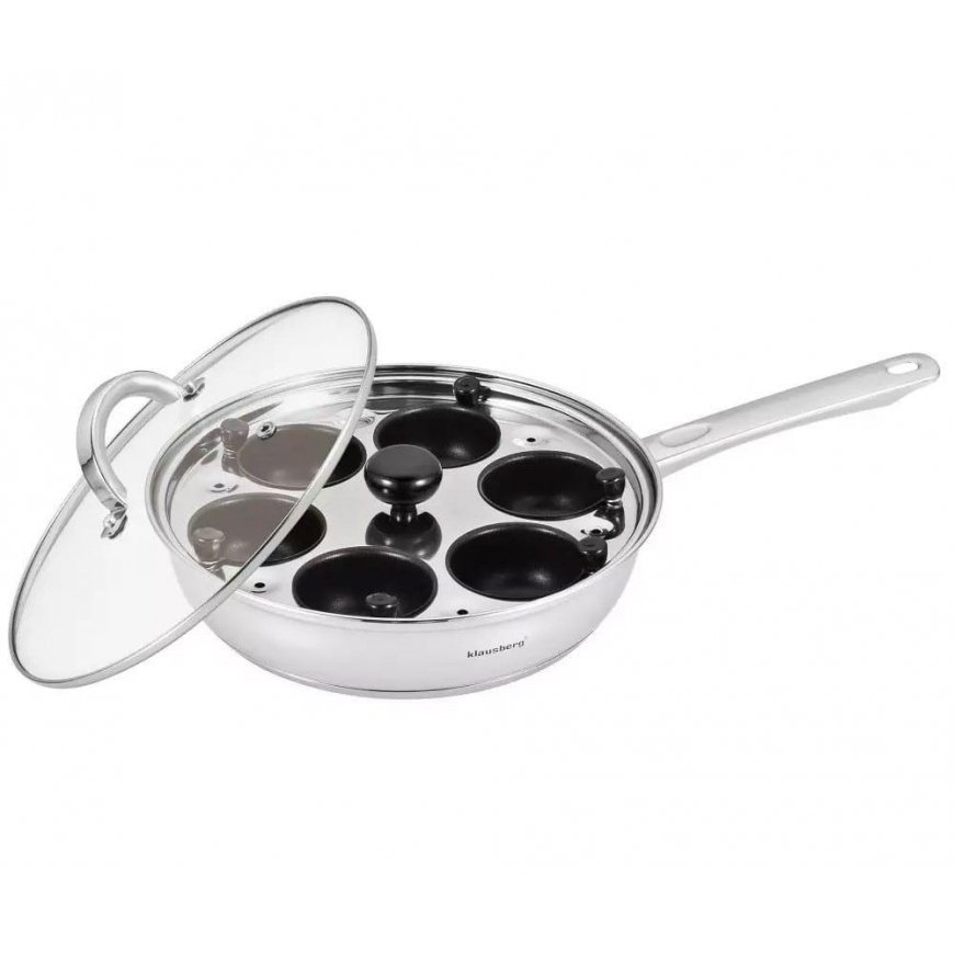NAINEN STALOWA Z WKŁADEM DO JAJEK 24cm KLAUSBERG KB-7607 – 2