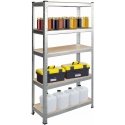 Shelf metal warehouse complex 2 pcs 150 x 75 x 30 cm Humberg HR-810
