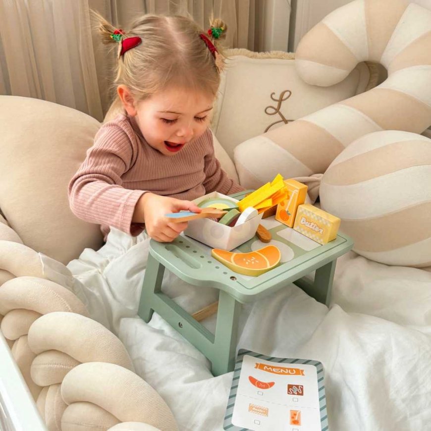 WOOPIE Green Set Breakfast and Restaurant - Ordering Game with Tray and Accessories – 3