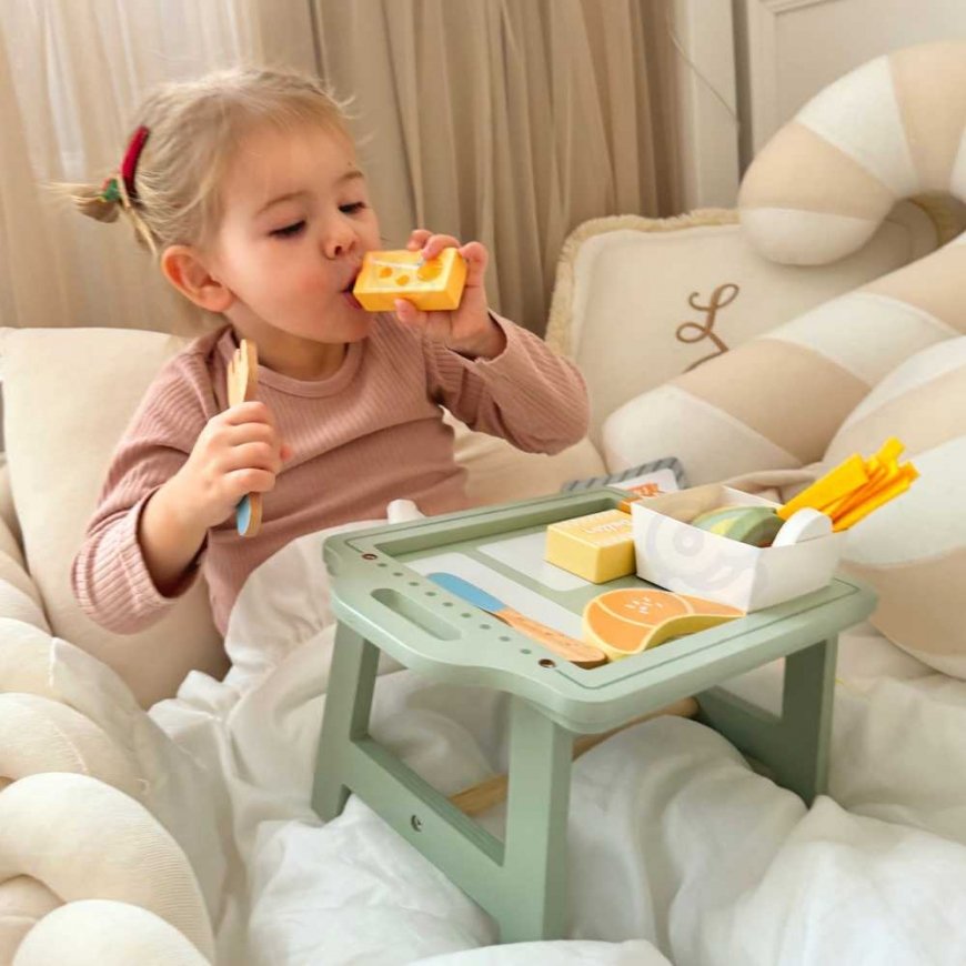 WOOPIE Green Set Breakfast and Restaurant - Ordering Game with Tray and Accessories – 5