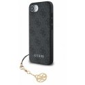 Guess 4G Charm case for Apple iPhone 16e Tone on Tone Grey Guess 4G Charm case for Apple iPhone 16e Tone on Tone Grey