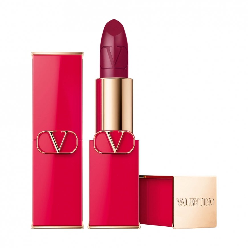 Valentino Valentino, Rosso, Satin Finish, Cream