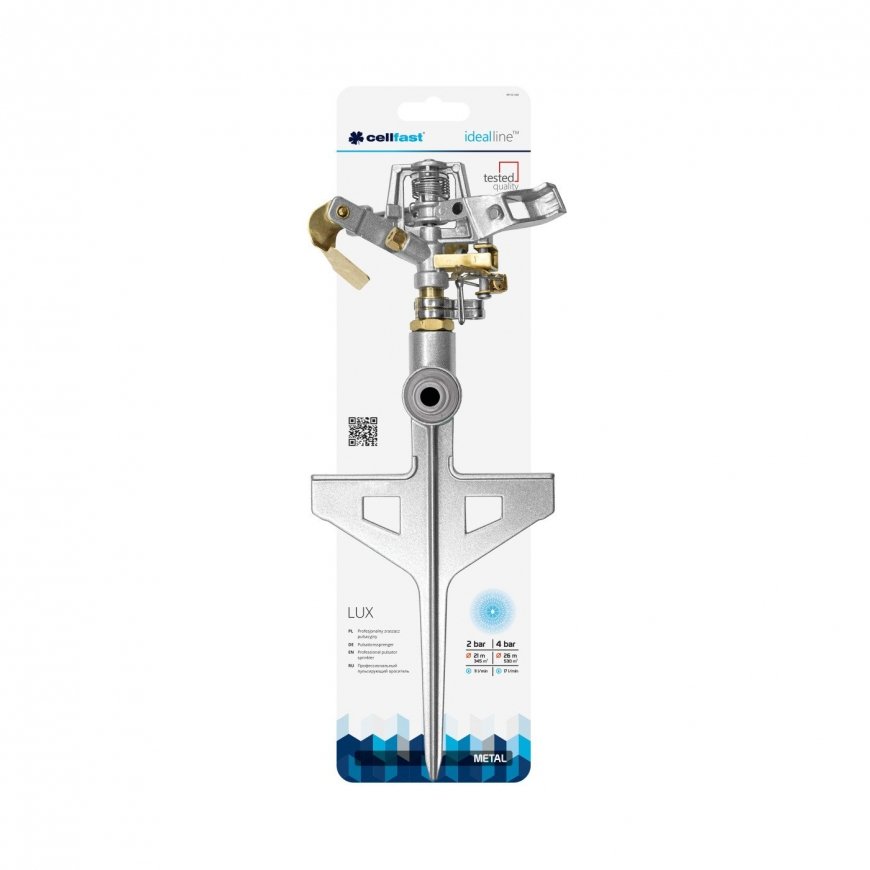 CELLFAST LUX IDEAL Pulsuojantis vandens purkštukas Metalas Metalinis – 2