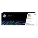 HP 415X alkuperäinen riittoisa keltainen LaserJet -värikasetti HP 415X alkuperäinen riittoisa keltainen LaserJet -värikasetti
