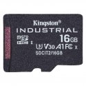 Kingston Technology Industrial 16 GB MicroSDHC UHS-I Luokka 10 Kingston Technology Industrial 16 GB MicroSDHC UHS-I Luokka 10