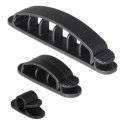 Deltaco CM519 kabeļu skava Melns 10 pcs Deltaco CM519 kabeļu skava Melns 10 pcs