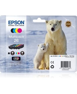 Epson Polar bear Multipack 4-colours 26 Claria Premium Ink