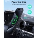 AUKEY MagFusion Dash Phone Mount telefonihoidik ja -alus Must AUKEY MagFusion Dash Phone Mount telefonihoidik ja -alus Must